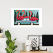 VLAMINGOGEN NAAR DE STAD- POSTER (Thuiskantoor)