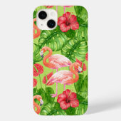 Vlamingvogels en tropische planten Case-Mate iPhone case (Achterkant)