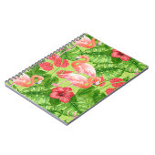 Vlamingvogels en tropische planten notitieboek (Linkerzijde)