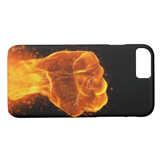 Vlamingvuist Case-Mate iPhone Case (Achterkant (Horizontaal))