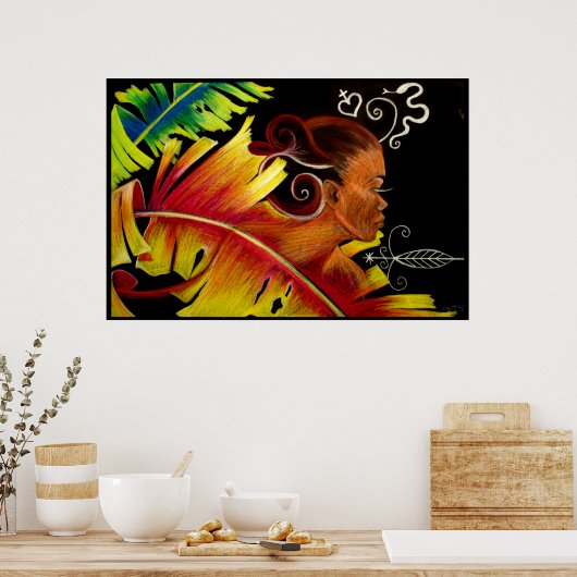 Vlamje I Poster (Keuken)