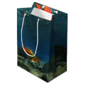Vlamje in de waterzak medium cadeauzakje (Voorkant Gekanteld)