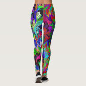 Vlamjes.... Leggings (Achterkant)