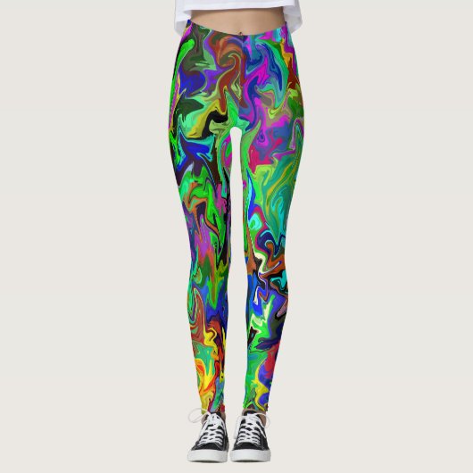 Vlamjes.... Leggings (Voorkant)