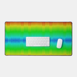 Vlamkleurige regenboog bureaumat