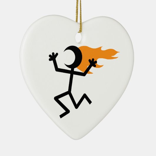 Vlamkop Keramisch Ornament (Rechts)