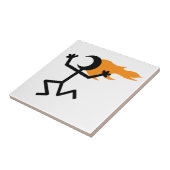 Vlamkop Tegeltje (Zijkant)