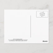 Vlamlly (Gloriosa superba) Briefkaart (Achterkant)