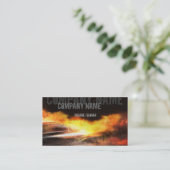 Vlammen aan visitekaartje