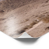 Vlammen en rook komen uit de muilmond. foto afdruk (Hoek)