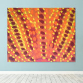 Vlammen en vuur Abstracte kunst Prints (Insitu (Houten vloer))