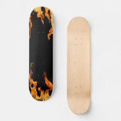Vlammen - Flamme - Vlammen - Flames - Feuer - Fire Persoonlijk Skateboard (Voorkant)