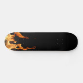 Vlammen - Flamme - Vlammen - Flames - Feuer - Fire Persoonlijk Skateboard (Horizontaal)
