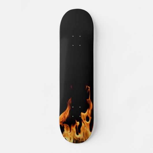 Vlammen - Flamme - Vlammen - Flames - Feuer - Fire Persoonlijk Skateboard (Voorkant)