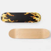 Vlammen - Flamme - Vlammen - Flames - Feuer - Fire Persoonlijk Skateboard (Horizontaal)