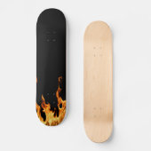 Vlammen - Flamme - Vlammen - Flames - Feuer - Fire Persoonlijk Skateboard (Voorkant)