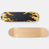 Vlammen - Flamme - Vlammen - Flames - Feuer - Fire Persoonlijk Skateboard (Horizontaal)