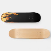 Vlammen - Flamme - Vlammen - Flames - Feuer - Vuur Persoonlijk Skateboard (Horizontaal)