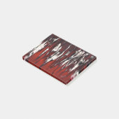 Vlammen in rood tot zwart post-it® notes (Schuin)