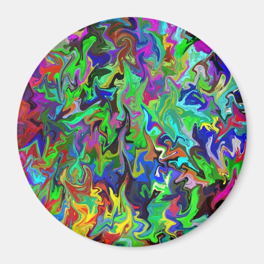 Vlammen.... Magneet (Voorkant)