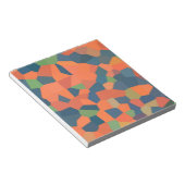 Vlammen, middernacht, groen Notitieblok of jotter (Schuin)