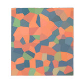 Vlammen, middernacht, groen Notitieblok of jotter (Voorkant)