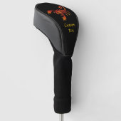 Vlammen Schorpioen Golf Head Cover (Schuin)
