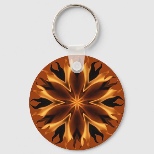 Vlammen Sleutelhanger (Voorkant)