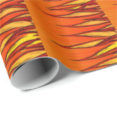 Vlammen van Brand Cadeaupapier (Rol Hoek)