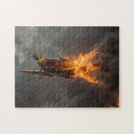 Vlammen van de Hemel: Een Spitfires Opkomst Legpuzzel