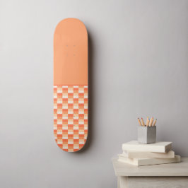 Vlammen van een kaars en Sinaasappel combinatie Persoonlijk Skateboard