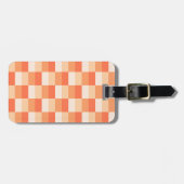 Vlammen van een Kaars Kleurencombinatie Bagagelabel (Voorkant horizontaal)