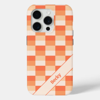 Vlammen van een kaars kleurencombinatie iPhone 15 pro case