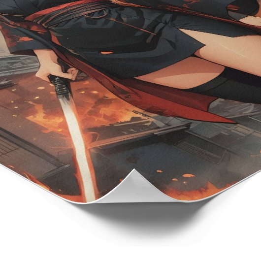 Vlammen van vastberadenheid 2 poster (Hoek)