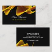 vlammen visitekaartje (Voorkant / Achterkant)