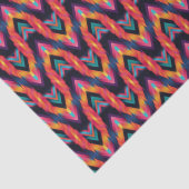 Vlammend Bargello Tissuepapier (Detail)