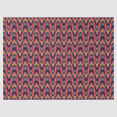 Vlammend Bargello Tissuepapier (Voorkant)