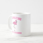 Vlammend Bloemstuk Ontwerper Mok (Voorkant links)