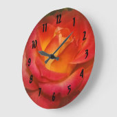 Vlammend Roos op perkament Grote Klok (Hoek)