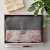 Vlammend Roze Flamingovogel en Bloemkunst Tissuepapier (Geschenk)