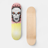 Vlammend skateboard. persoonlijk skateboard (Voorkant)
