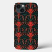 Vlammende barokke elegantie Case-Mate iPhone case (Achterkant)