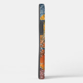Vlammende basketbalworp kussen Case-Mate iPhone case (Achterkant / Rechts)
