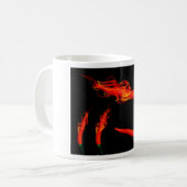 Vlammende chilipepers koffiemok (Voorkant links)