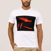 Vlammende Chilipepers T-shirt (Voorkant)