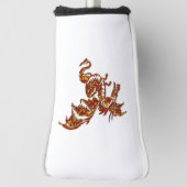 Vlammende Draak Golfheadcover (Draai 90)