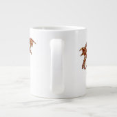 Vlammende Draak Grote Koffiekop (Achterkant)