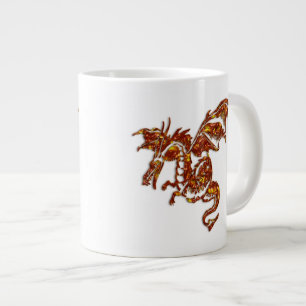 Vlammende Draak Grote Koffiekop
