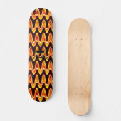 Vlammende golflengten Skateboard Cali (Voorkant)