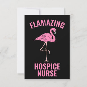 Vlammende Hospice Verpleegster Kaart